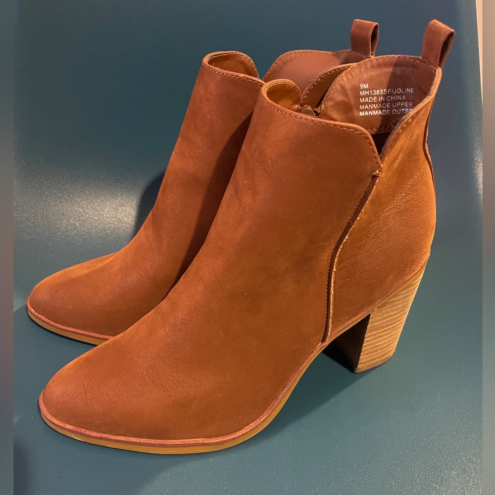 Mia Jolene Heeled Bootie - Cognac